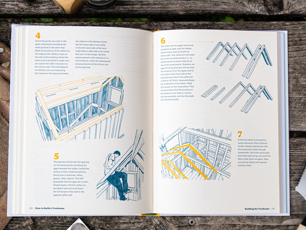 Baumhaus-Buch "Wie man ein Baumhaus baut"