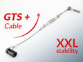 Zesílení GTS+ – kabelový systém