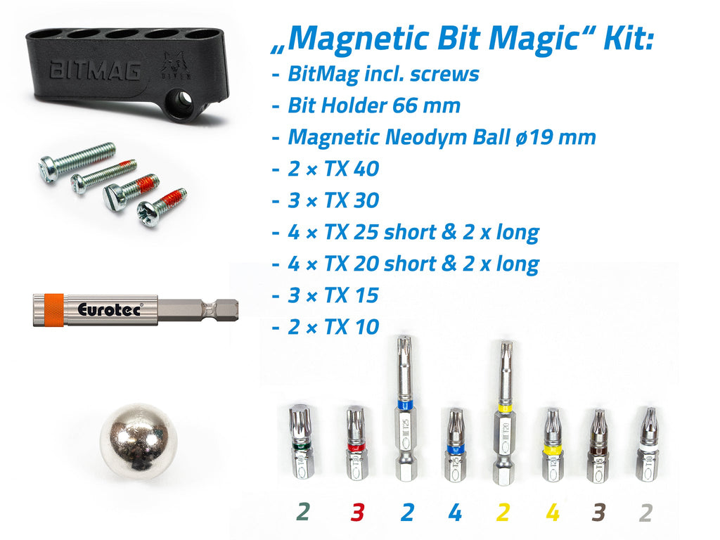 Werkzeug-Set – Magnetic Bit Magic