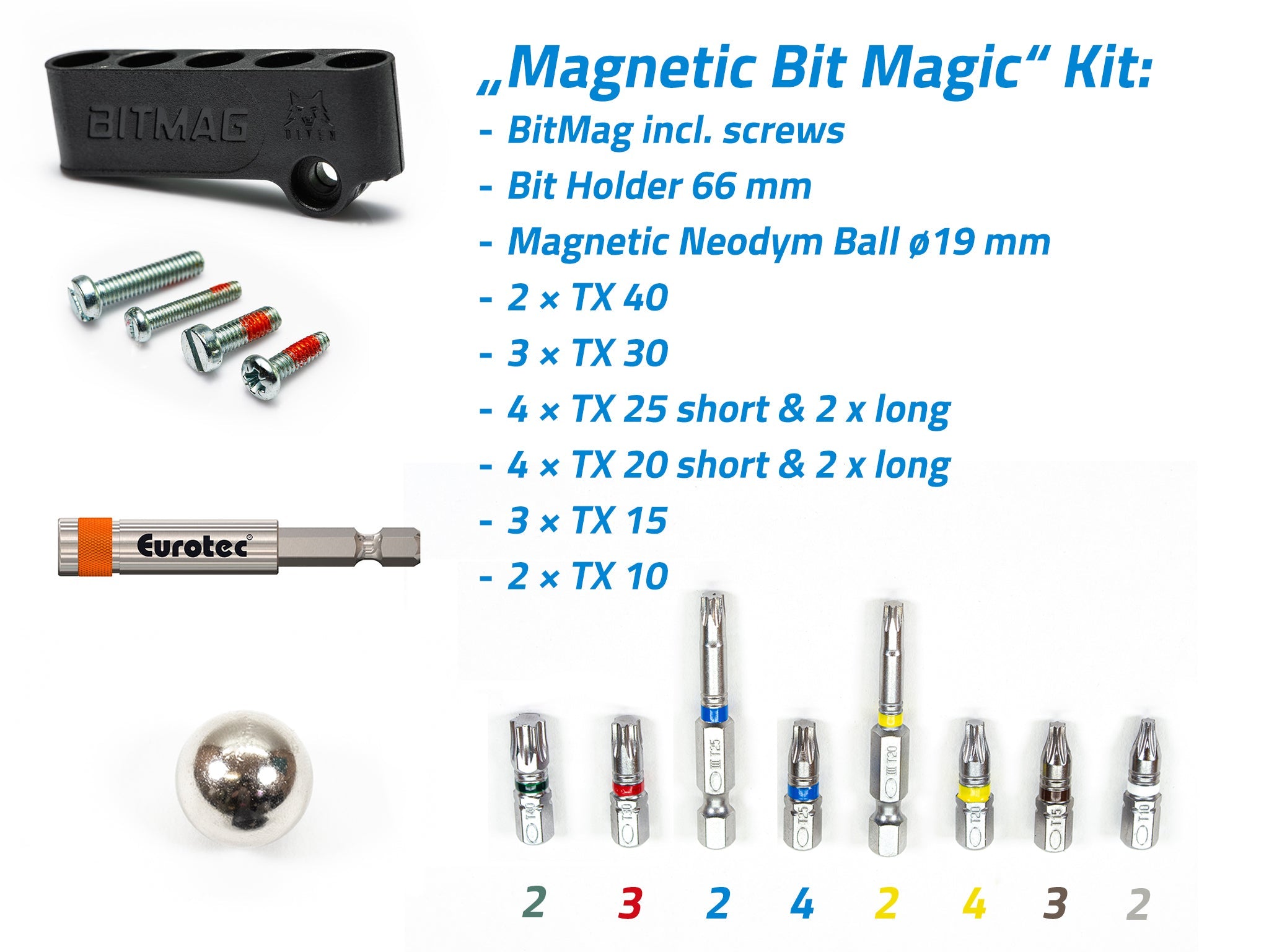 Werkzeug-Set – Magnetic Bit Magic