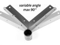 Trojúhelníková konzola – Vario 90