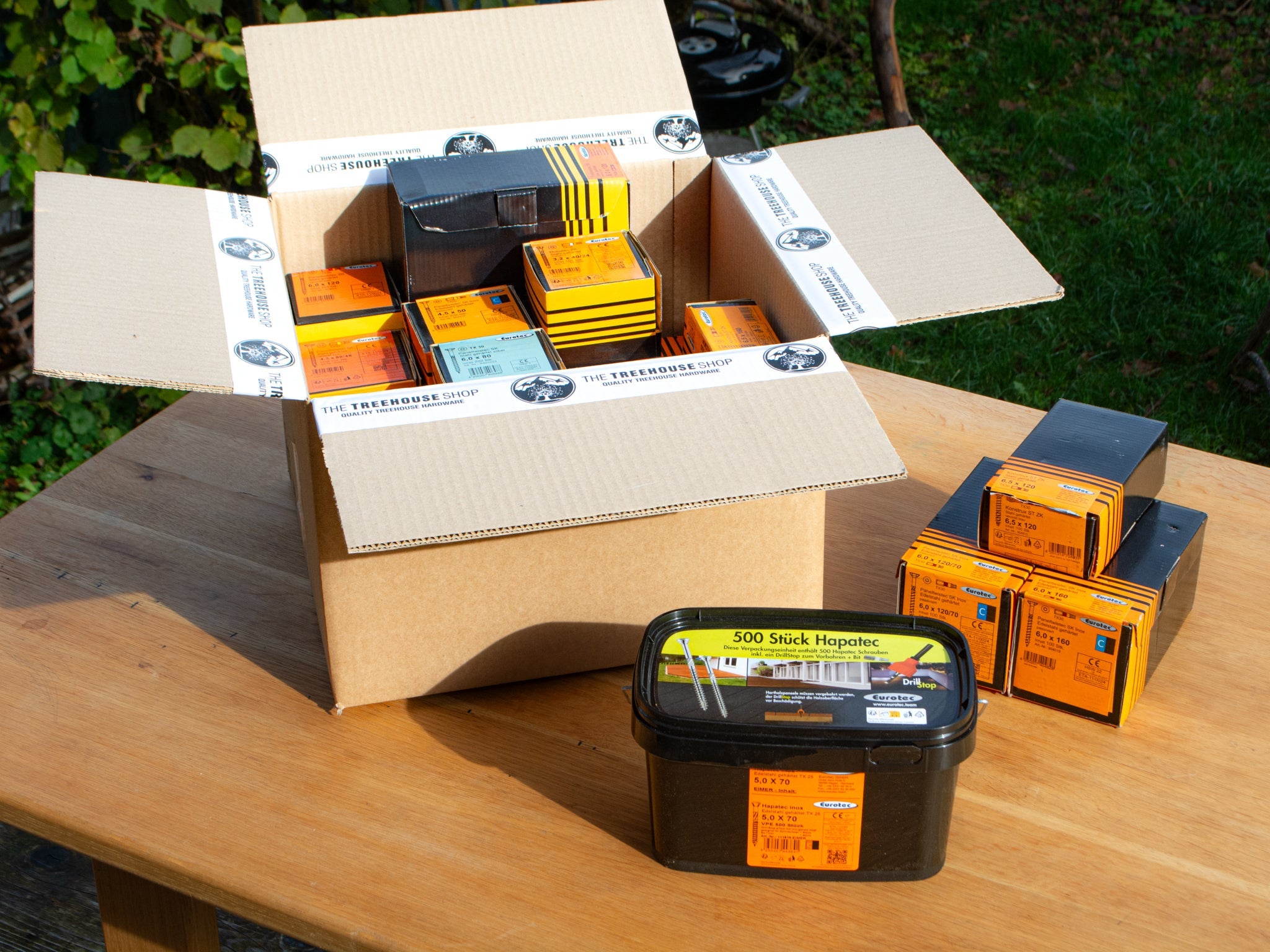 Holzschrauben-Paket – Baumhaus ESSENTIALS